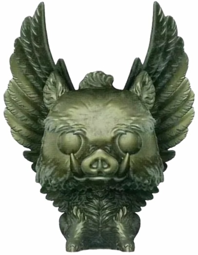 #143 Gargoyle Boar