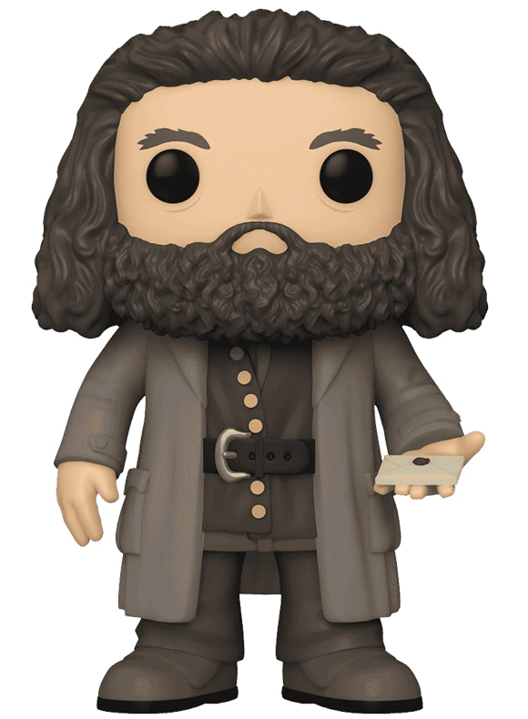#164 Rubeus Hagrid (With Hogwarts Letter) (6″ Super Sized Pop)