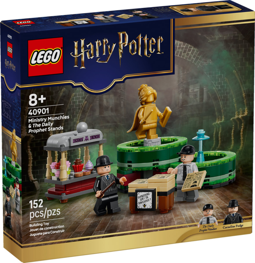Ministry Munchies & The Daily Prophet Stands (40901)