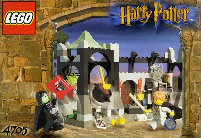 Lego Harry Potter The BROWN POTIONS RACK FOR SET'S 4705 & 4729 