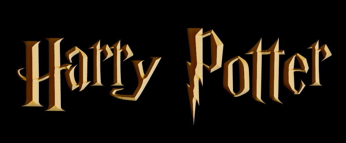 'Harry Potter' logo tutorial