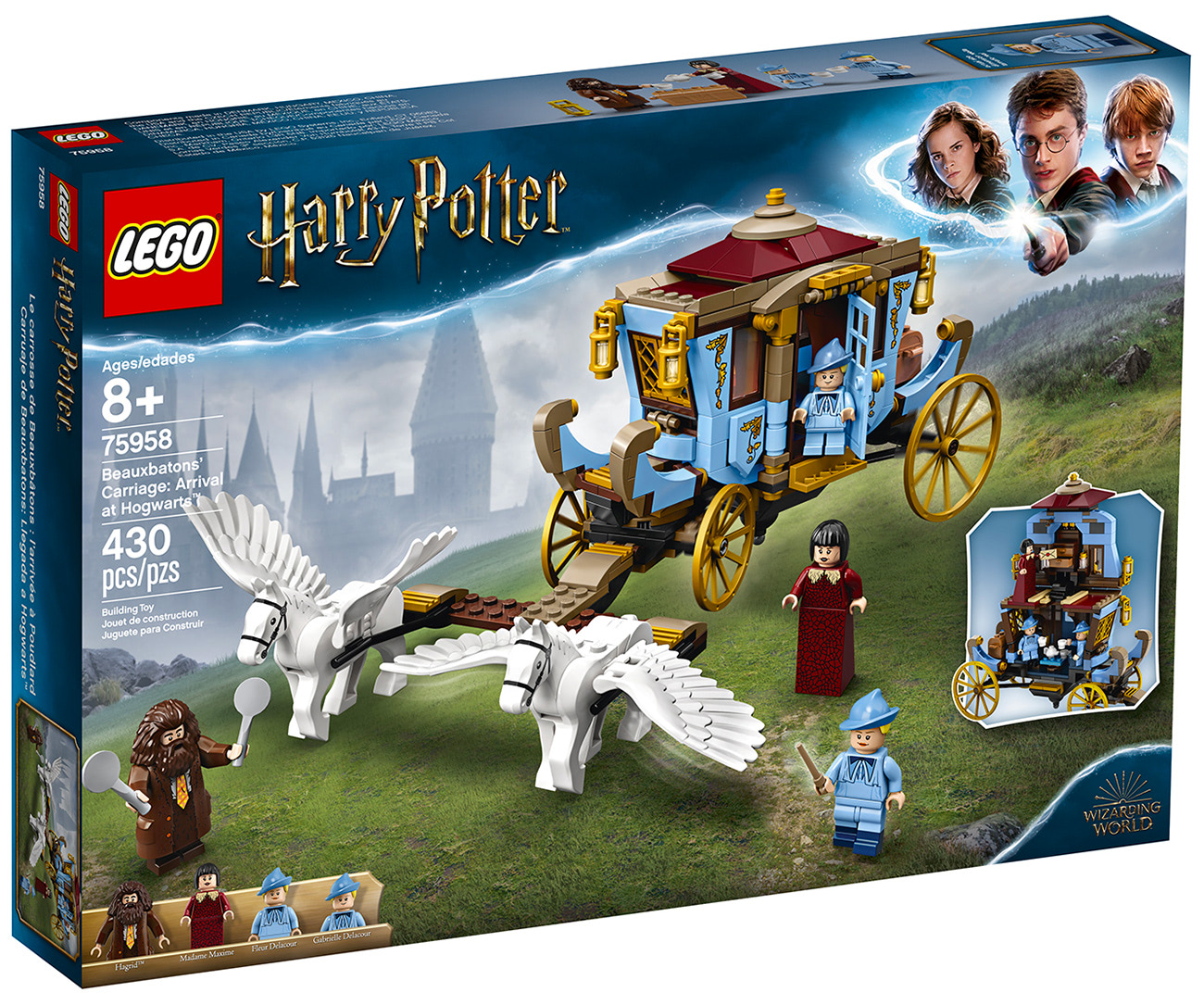 Beauxbatons’ Carriage: Arrival at Hogwarts (75958)