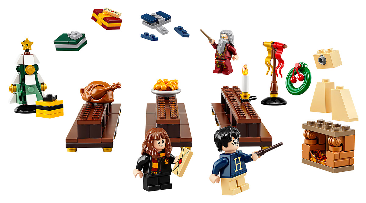 LEGO Harry Potter 4 Piece Minifigure Lot From Set 75953 w/ Owl & Frog Snape