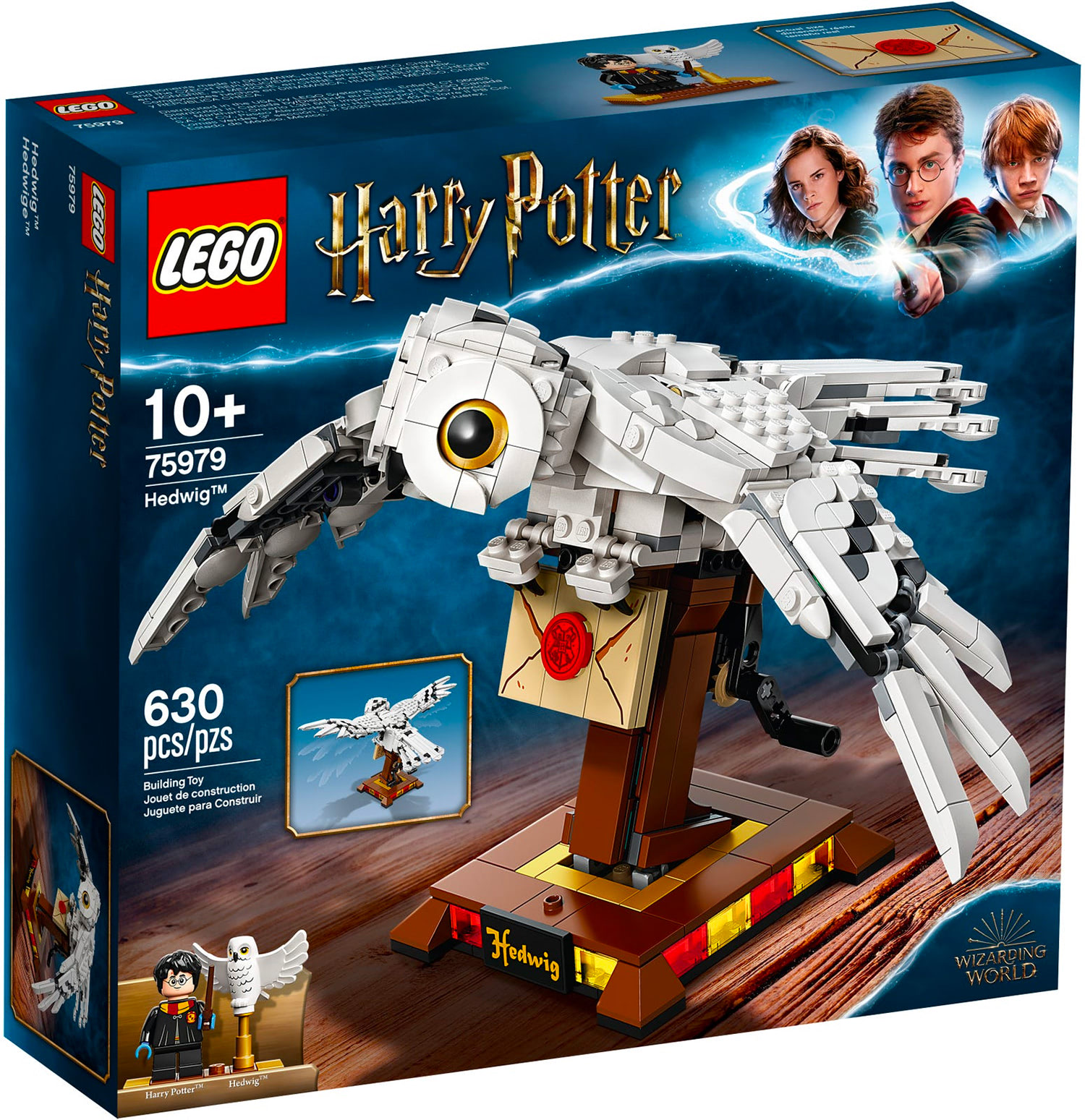 Lego Harry Potter BLUE SPELL BOOK/GOLDEN SNITCH & BROMSTICK SET 4726 
