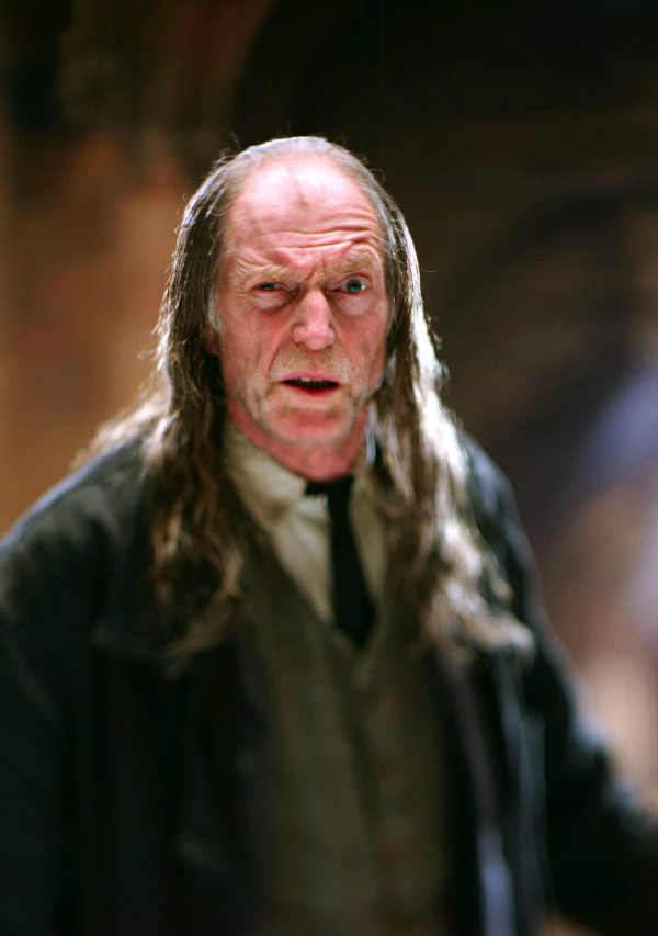 Portrait Of Argus Filch Harry Potter Fan Zone