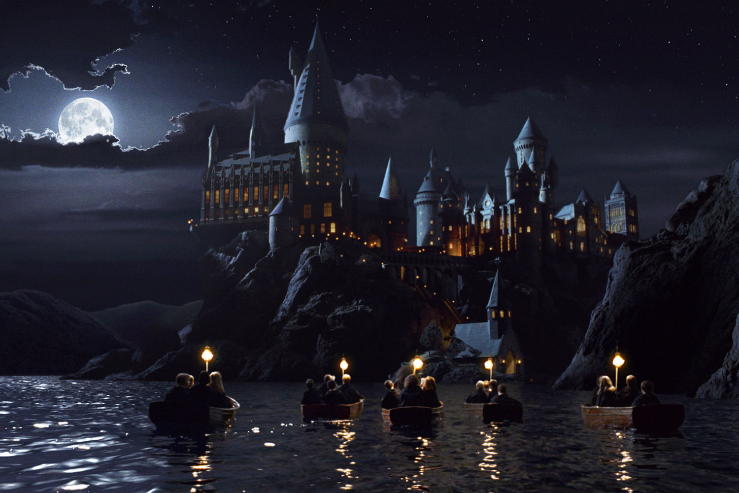 Arriving at Hogwarts