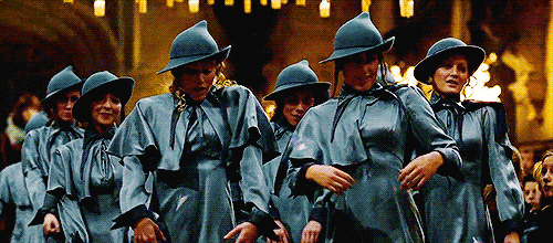 Arrival of the Beauxbatons students
