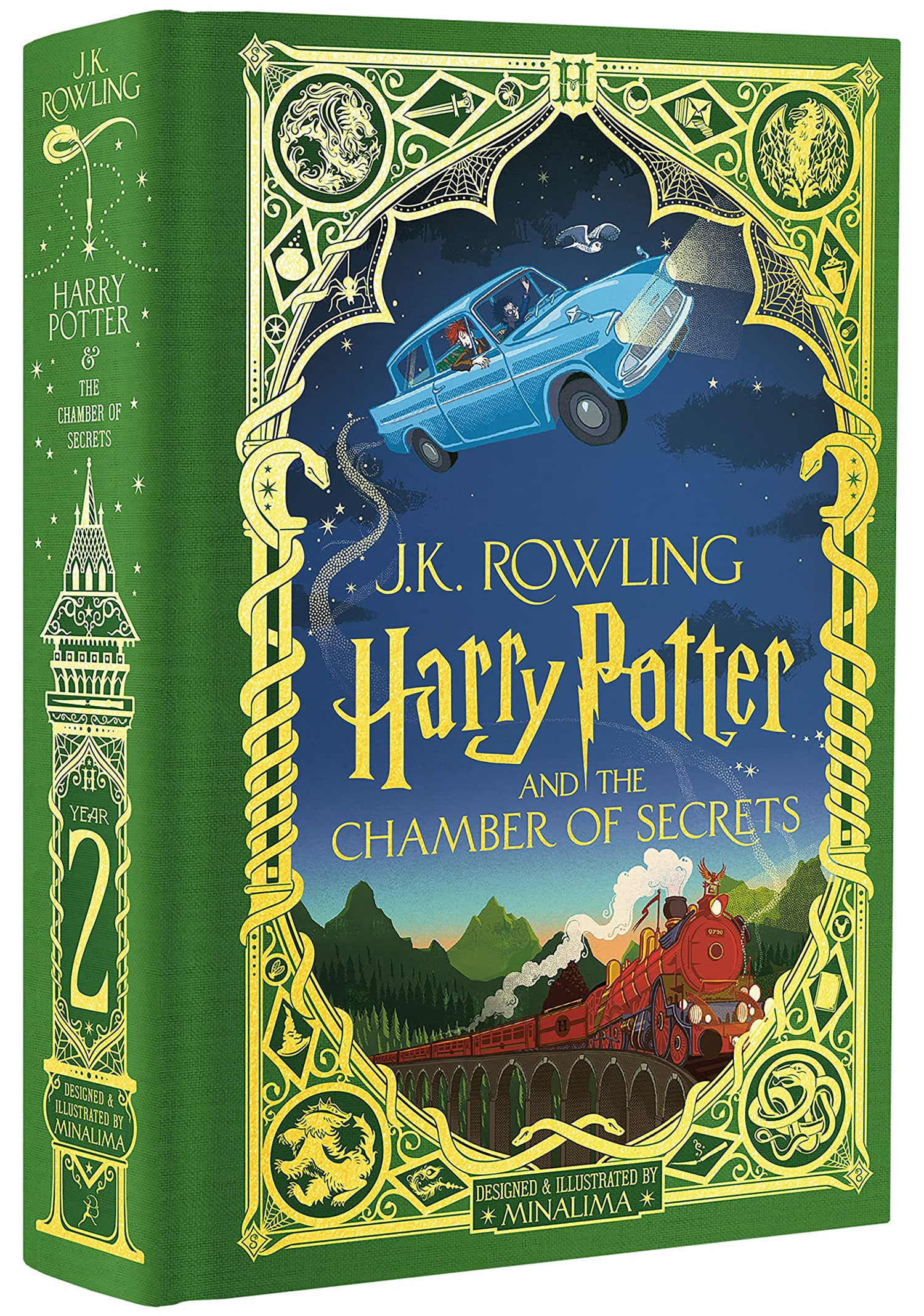 ‘Chamber of Secrets’ MinaLima illustrated edition