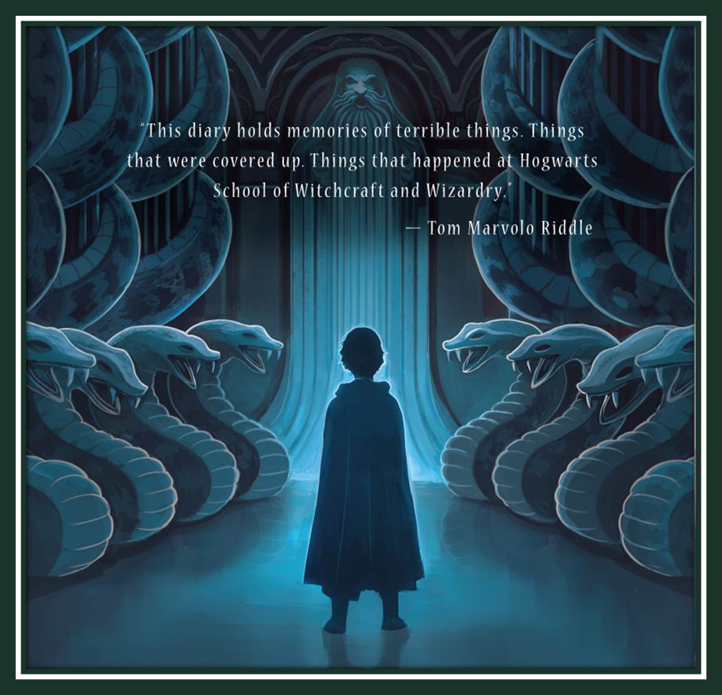 ‘Chamber of Secrets’ US children’s edition (2013) (back cover)