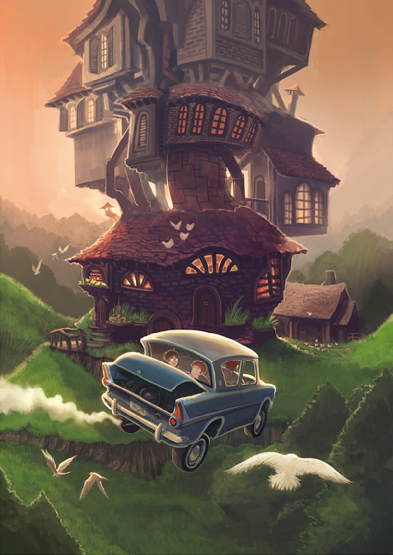 &lsquo;Chamber of Secrets&rsquo; US children&rsquo;s edition (2013) (front jacket artwork)