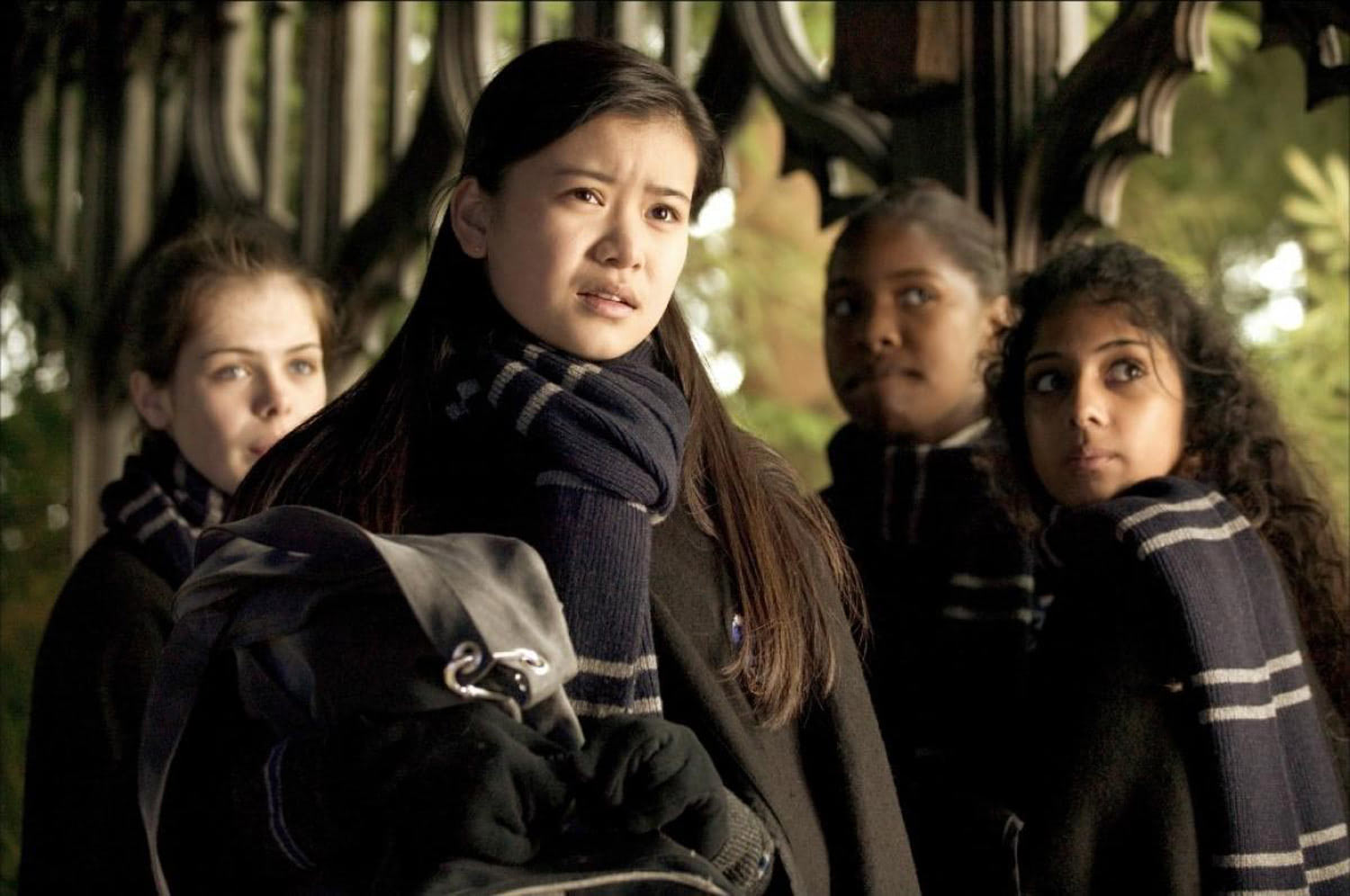 Cho Chang and Ravenclaw students