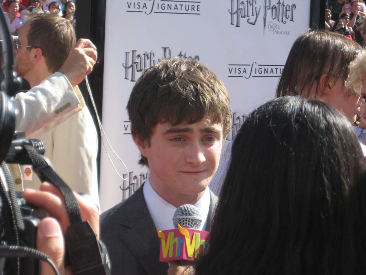 Daniel Radcliffe at the Los Angeles ‘Order of the Phoenix’ premiere