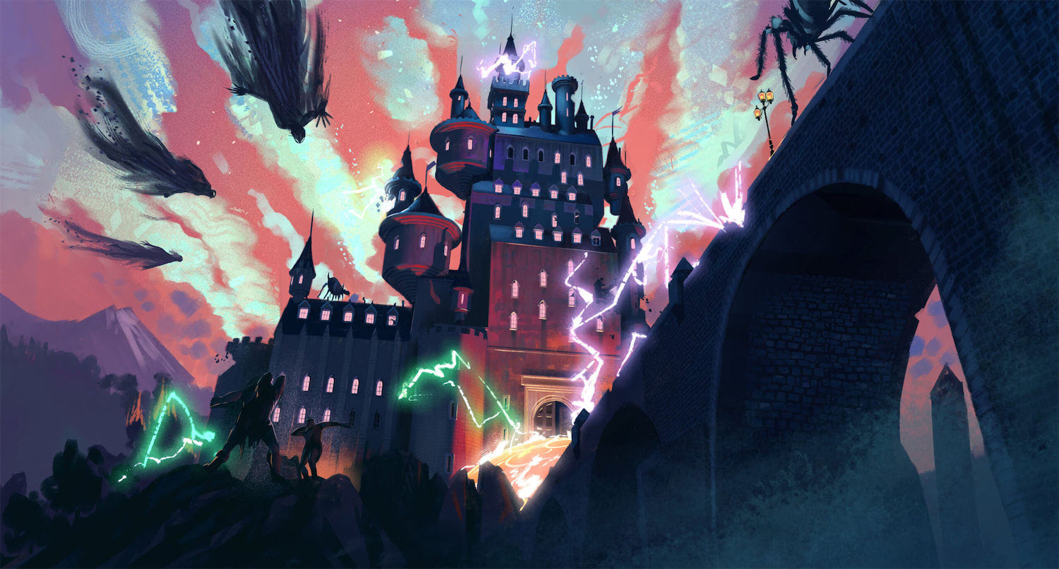 ‘Deathly Hallows’ 2024 audiobook (front cover artwork)