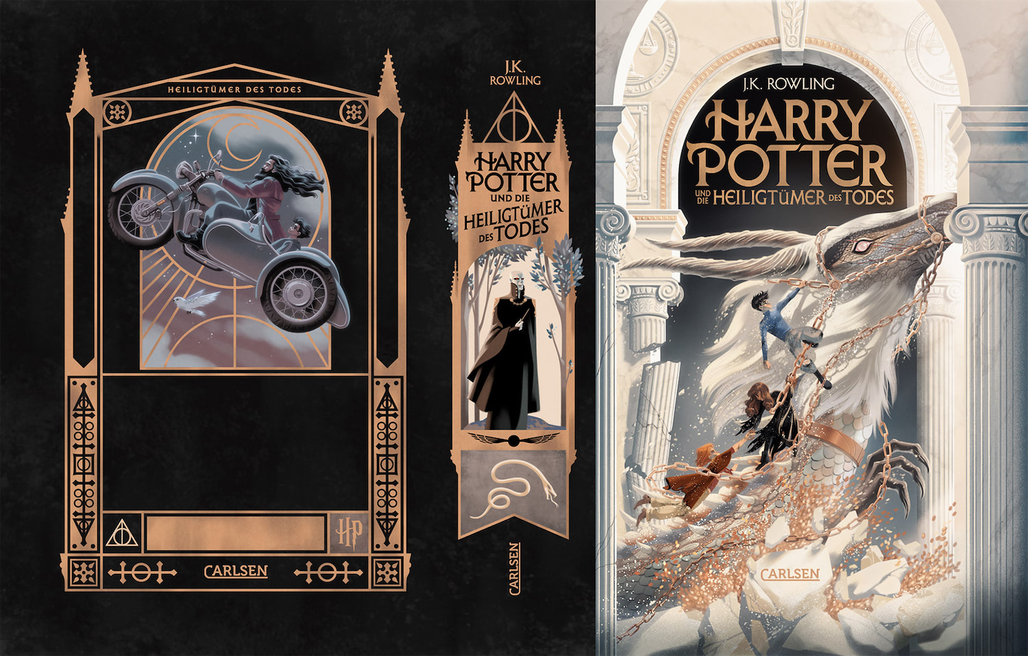 ‘Deathly Hallows’ German 2025 edition (full jacket)