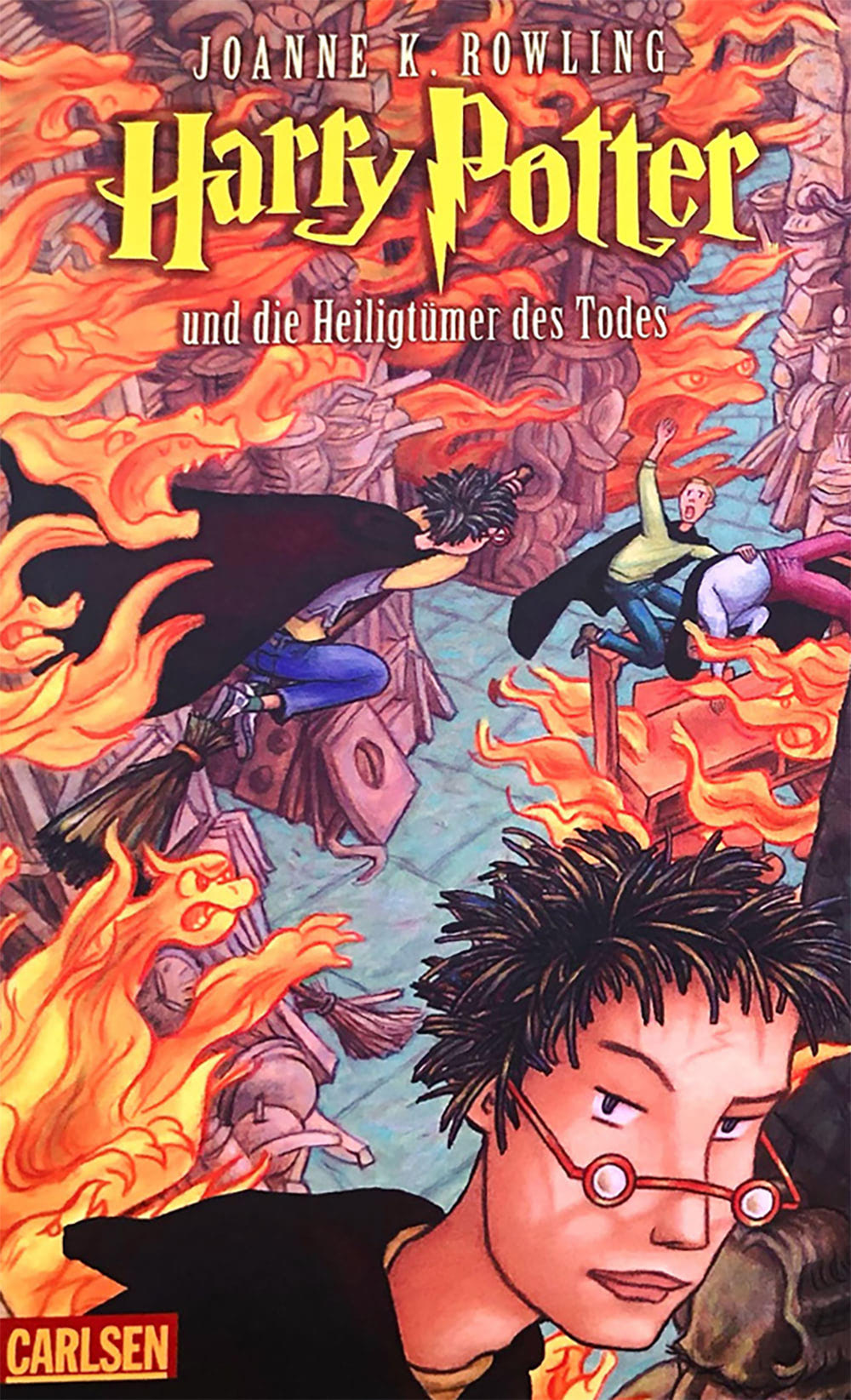 ‘Deathly Hallows’ German edition (unreleased alternate cover)