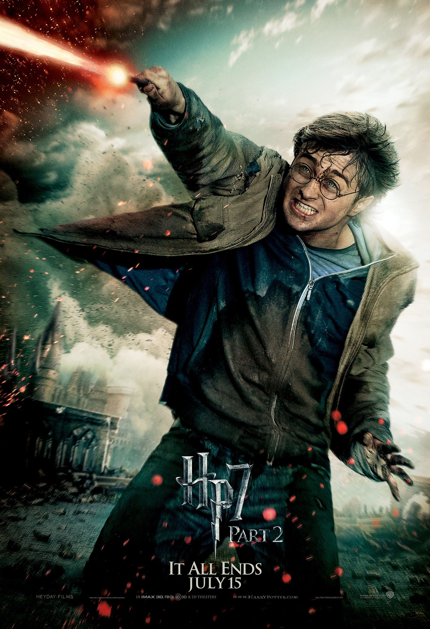 ‘Deathly Hallows: Part 2’ Harry poster