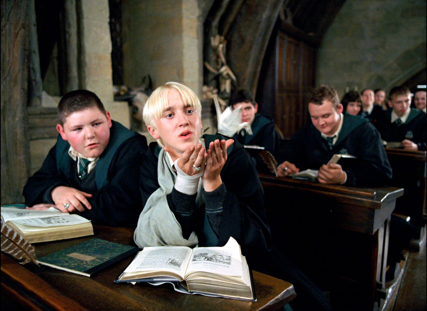 Draco and the paper crane