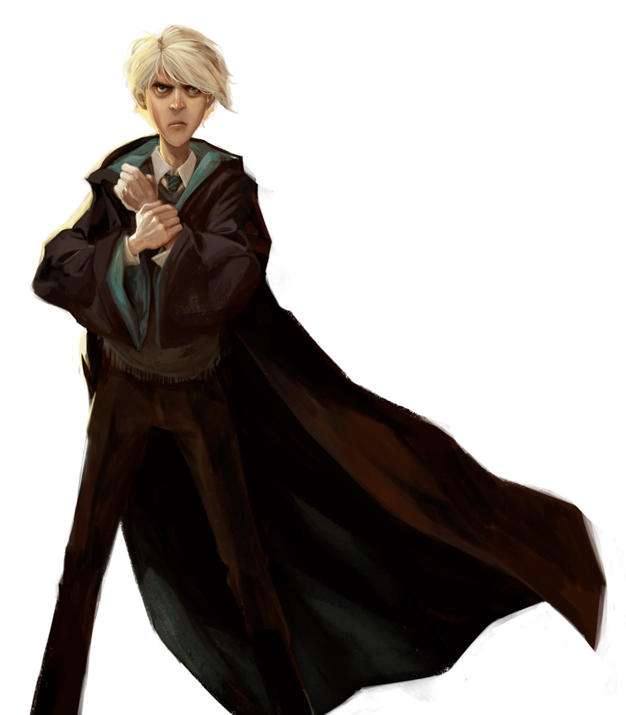 Draco Malfoy Jonny Duddle Illustration Harry Potter Fan Zone