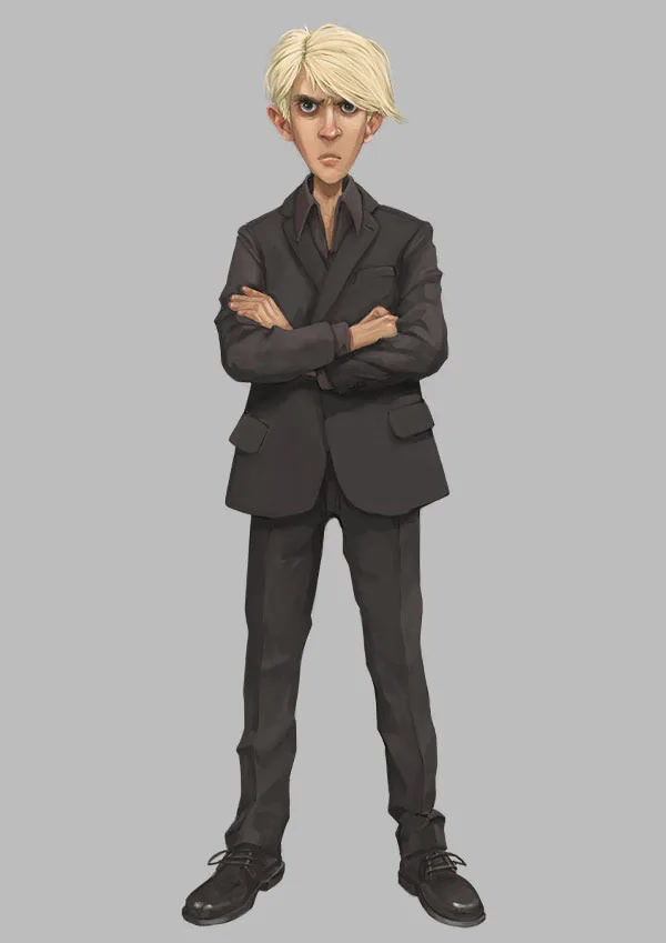 Draco Malfoy (Jonny Duddle illustration)