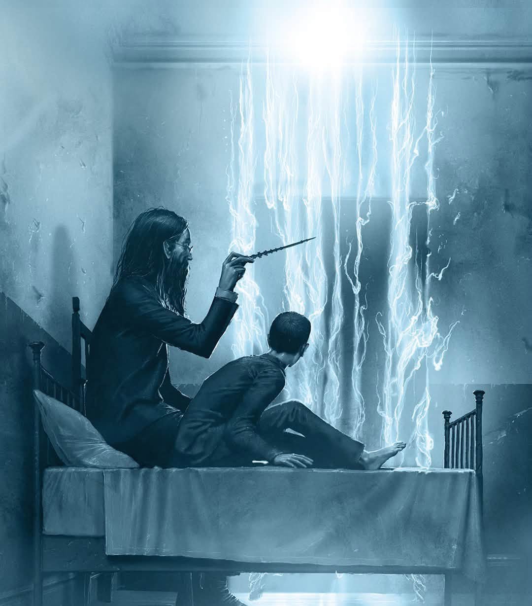 Dumbledore and Tom Riddle in Wool’s Orphanage