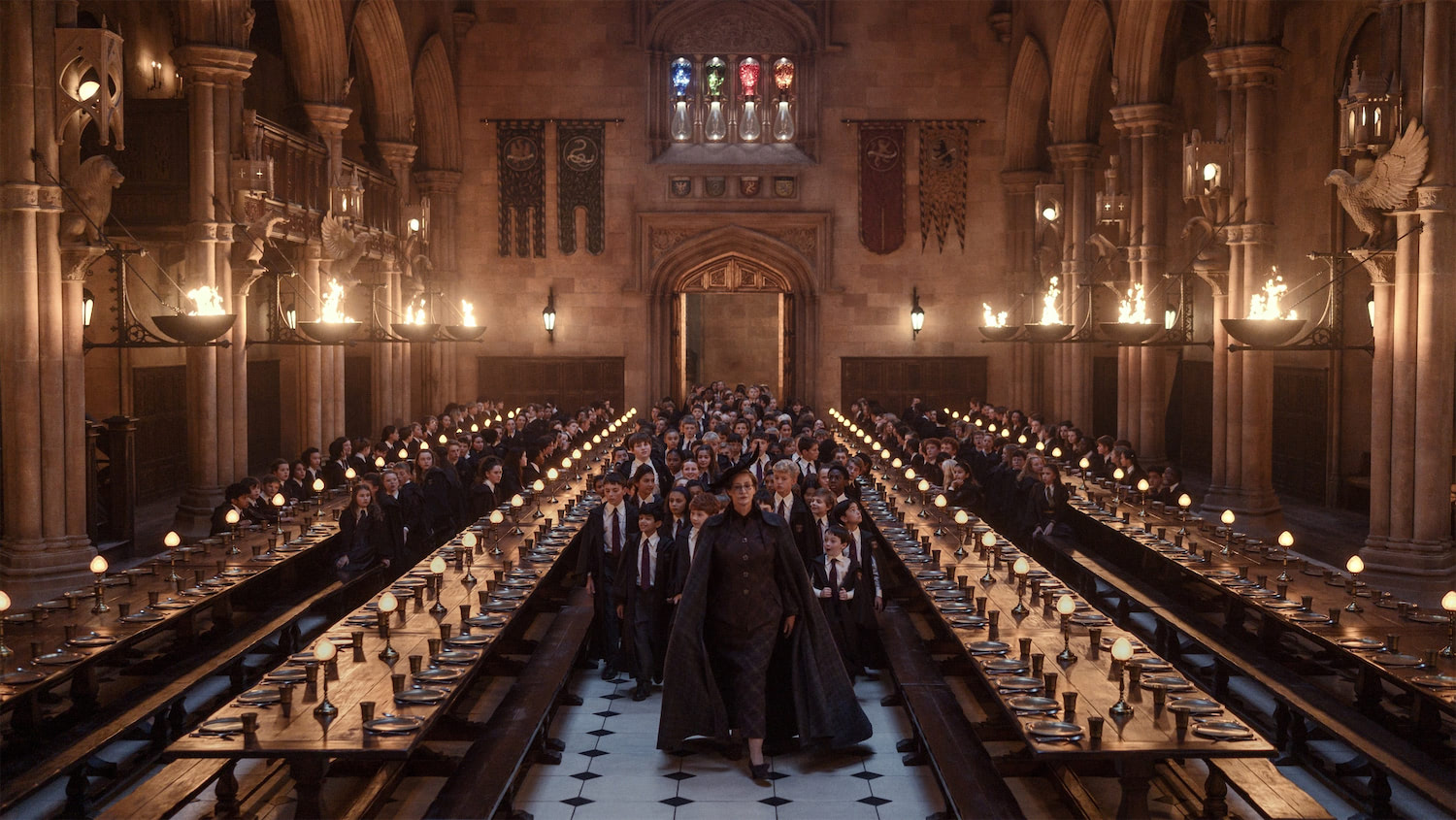 Entering the Great Hall