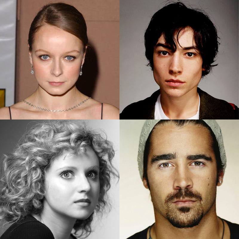 Samantha Morton, Ezra Miller, Jenn Murray and Colin Farrell