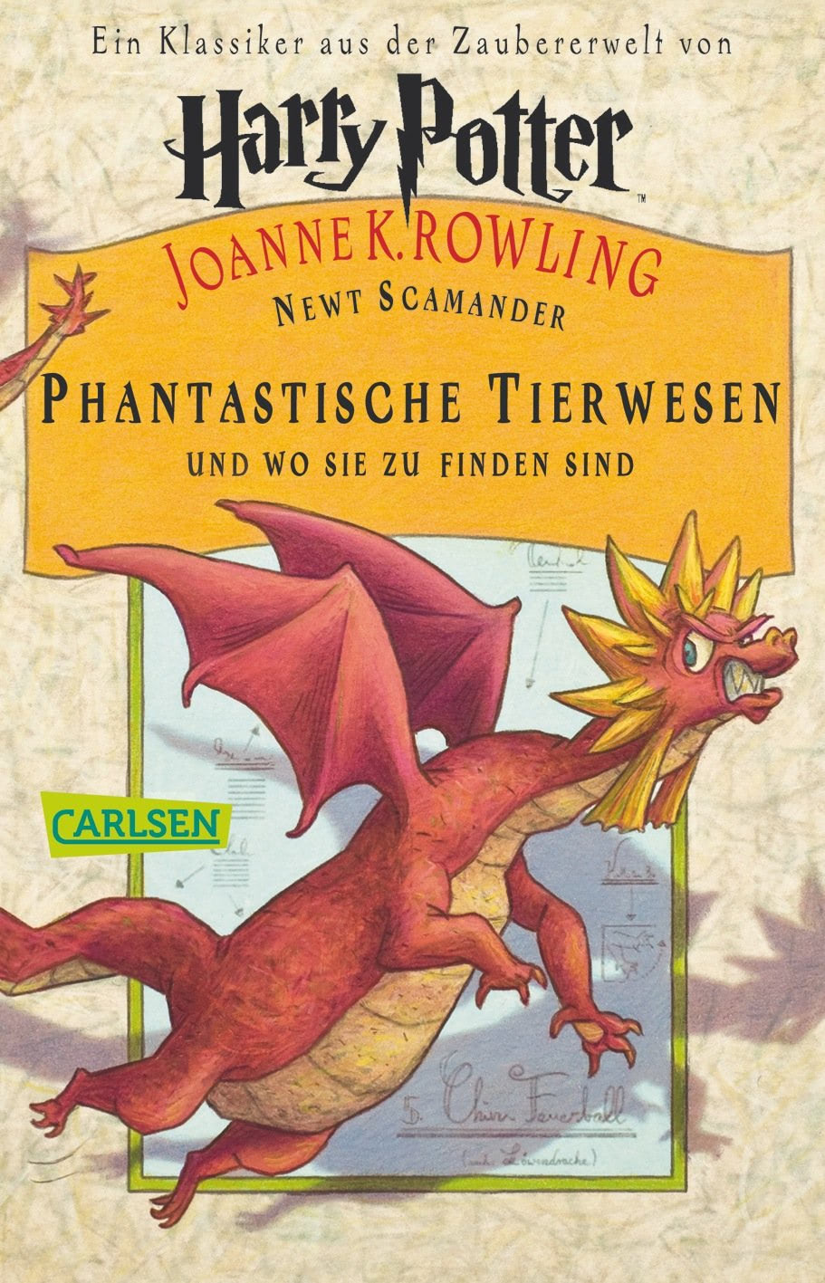 ‘Fantastic Beasts and Where to Find Them’ German edition