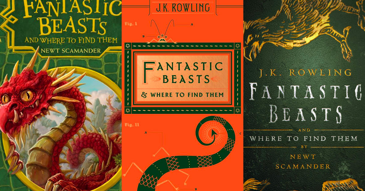 ‘Fantastic Beasts and Where to Find Them’ textbook to be published with new covers