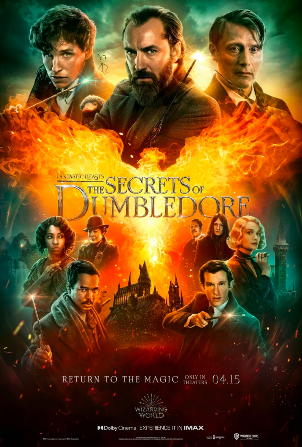 the secrets of dumbledore screenplay