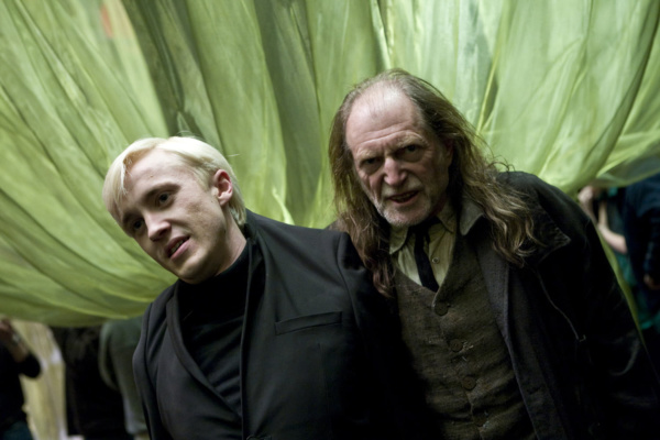 Filch catches Draco at Slughorn’s party — Harry Potter Fan Zone