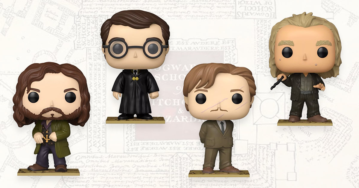 Funko reveal Marauder’s Map wave, including first James Potter Pop!