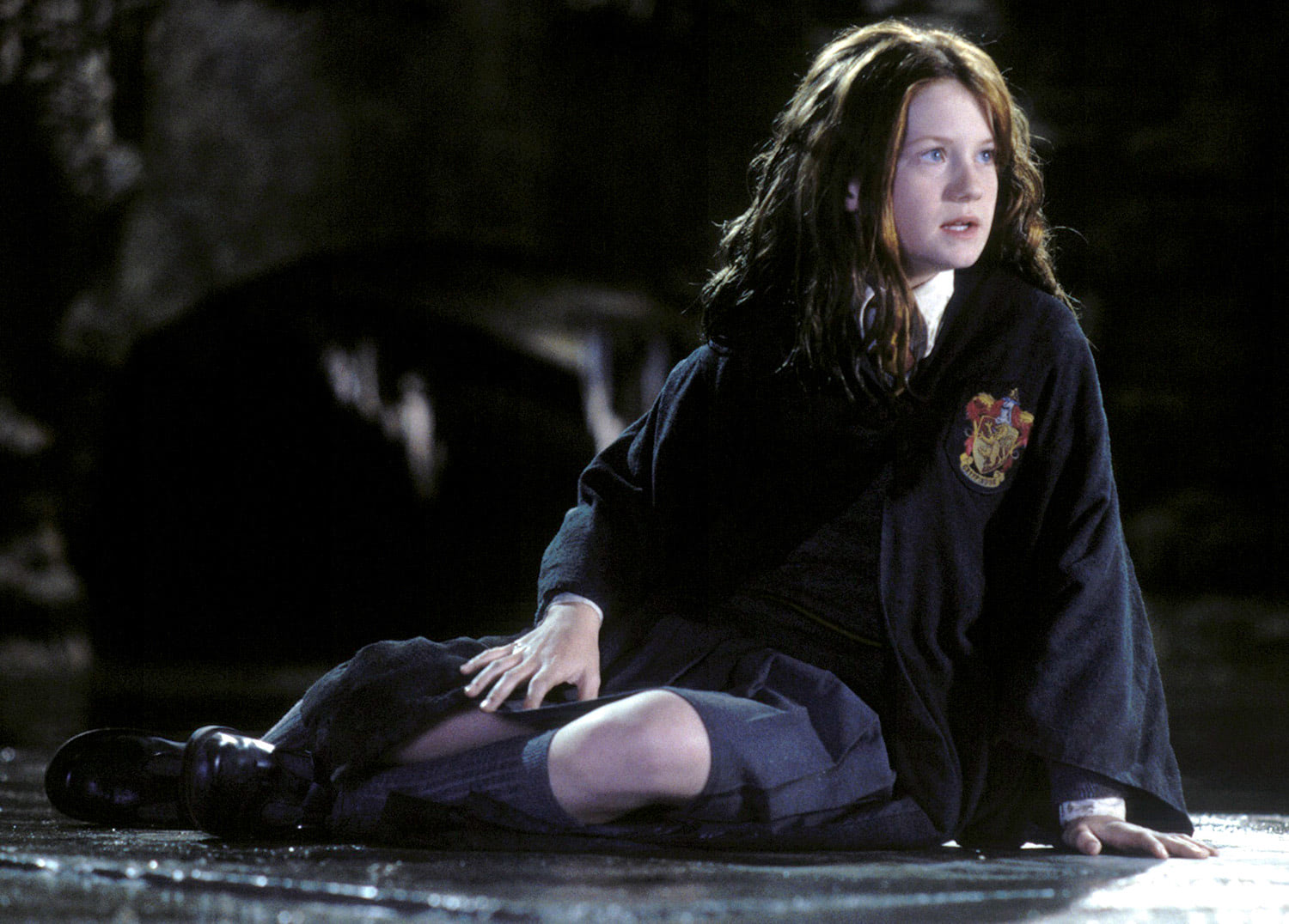 Ginny Weasley in the Chamber of Secrets