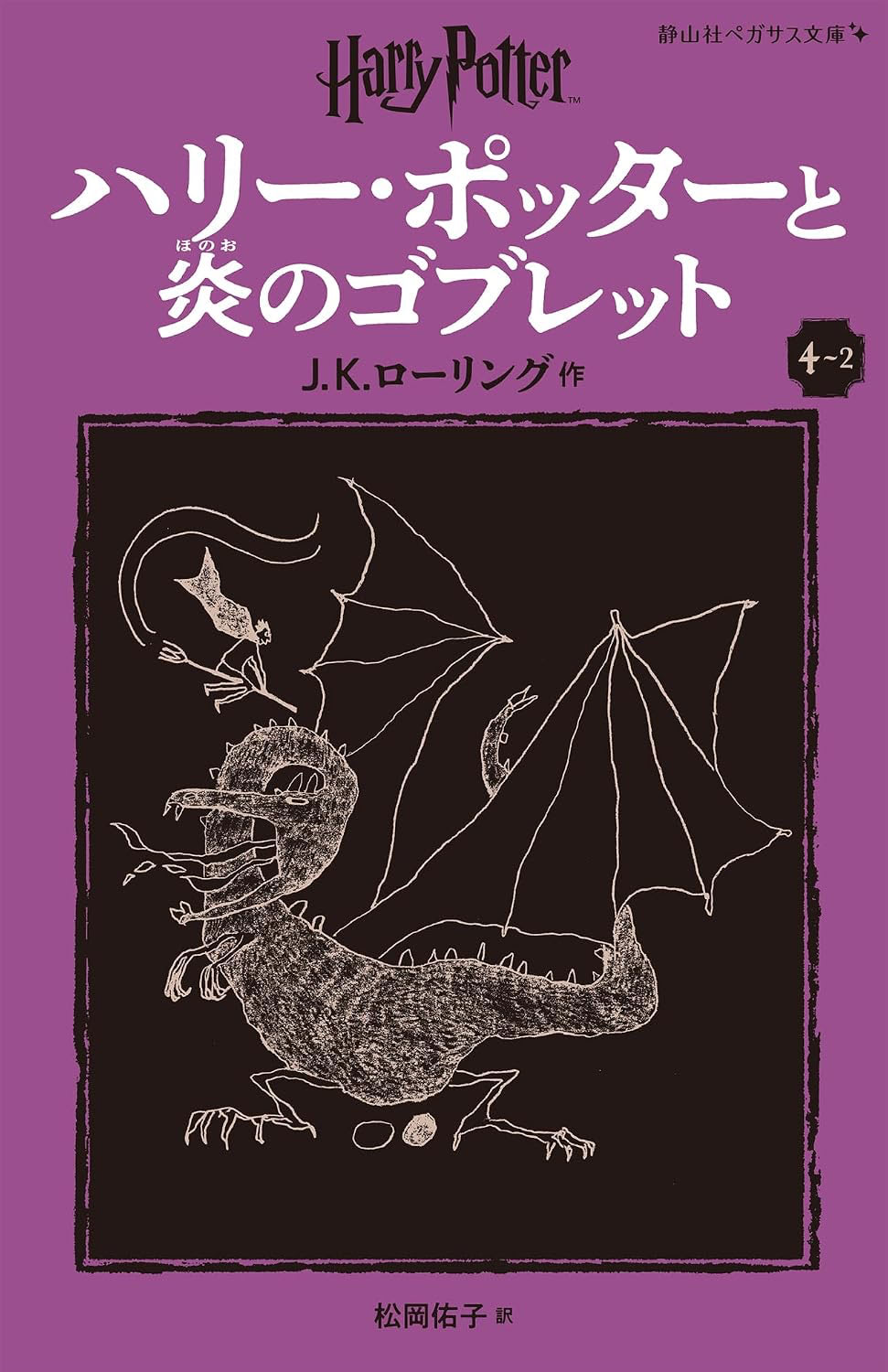 ‘Goblet of Fire’ Japanese Pegasus Bunko edition (volume 2)