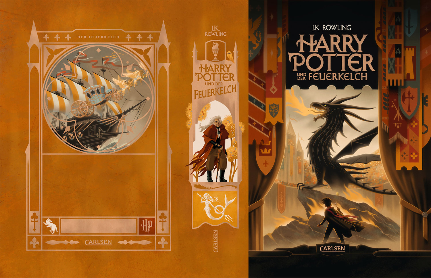 ‘Goblet of Fire’ German 2025 edition (full jacket)