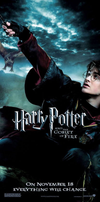 Goblet Of Fire Theatrical Poster 2 Harry Potter Fan Zone