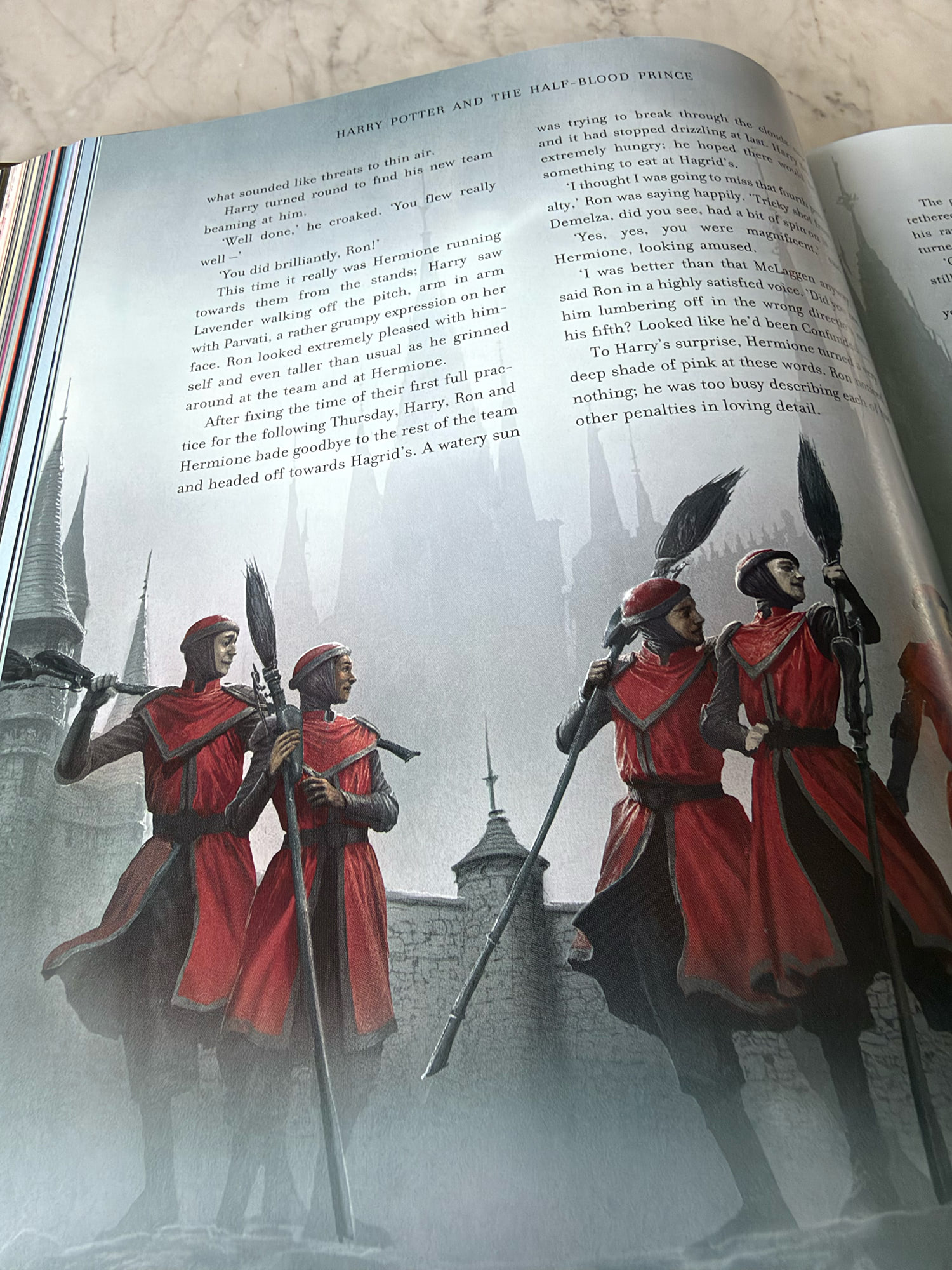 Gryffindor Quidditch team trials