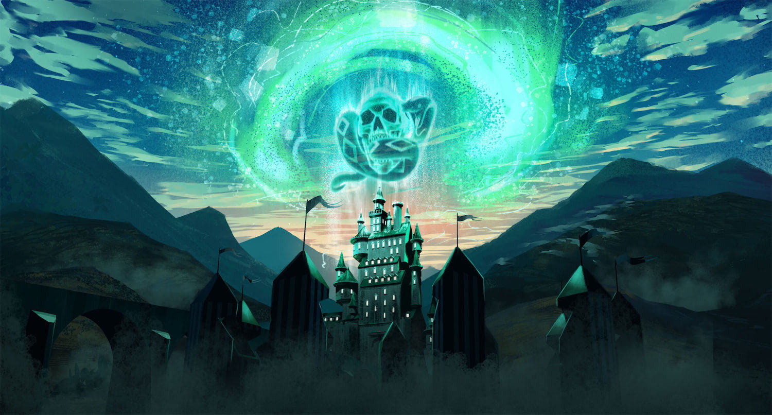 ‘Half-Blood Prince’ 2024 audiobook (front cover artwork)