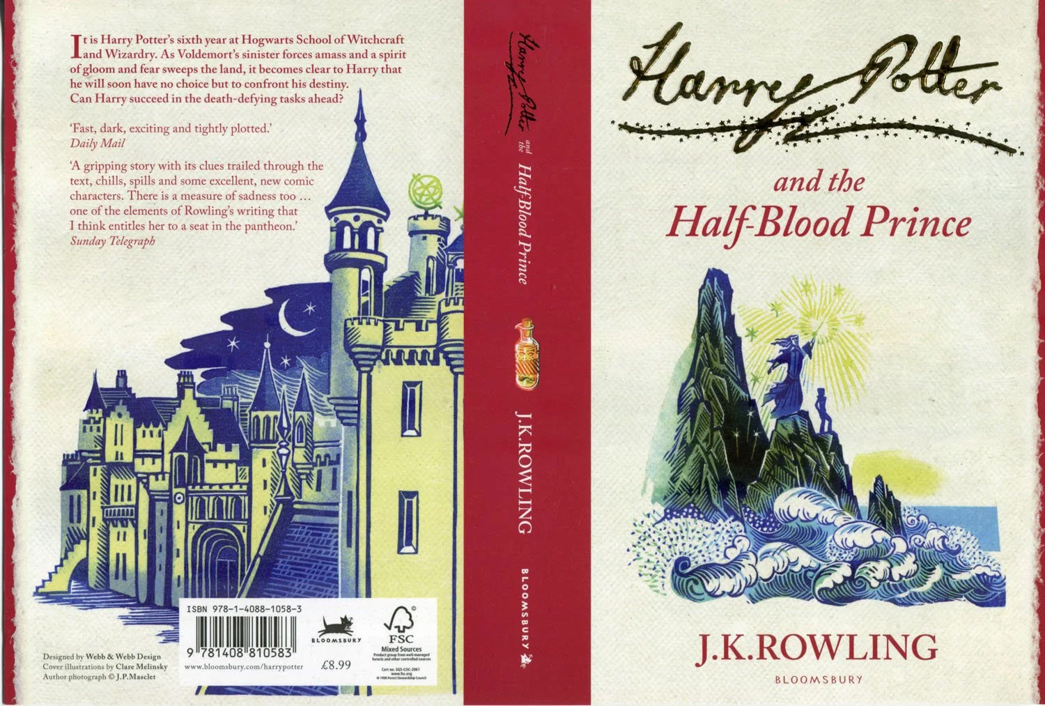 ‘Half-Blood Prince’ signature edition (full jacket)