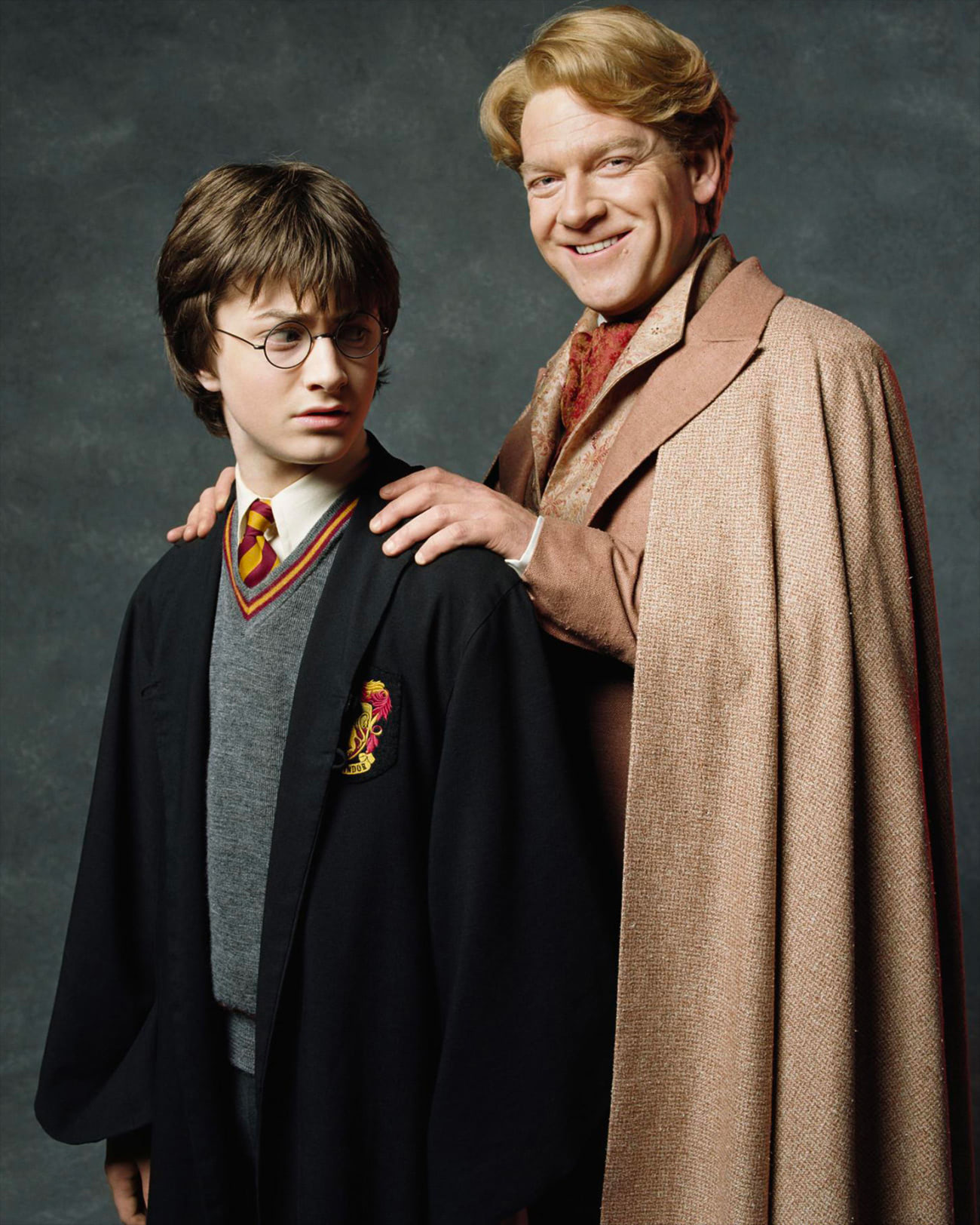 Portrait of Harry Potter and Gilderoy Lockhart