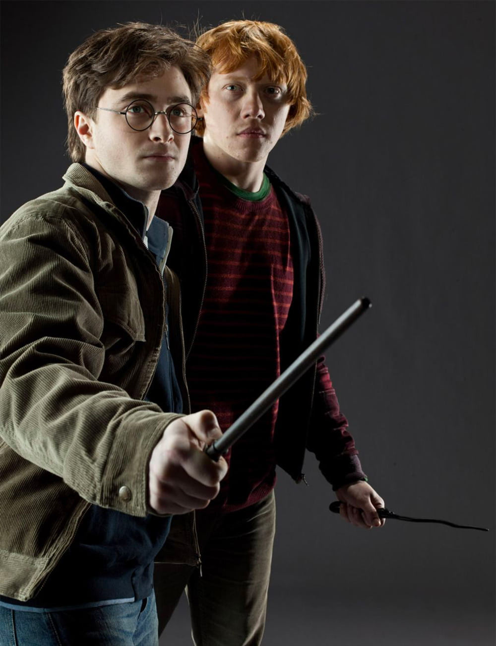 Portrait of Harry Potter and Ron Weasley