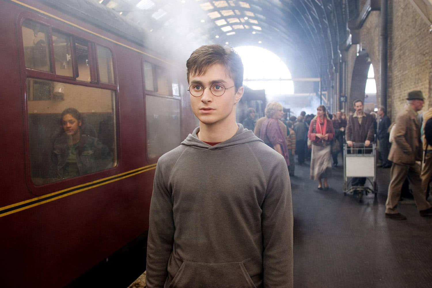 Harry in King’s Cross Station