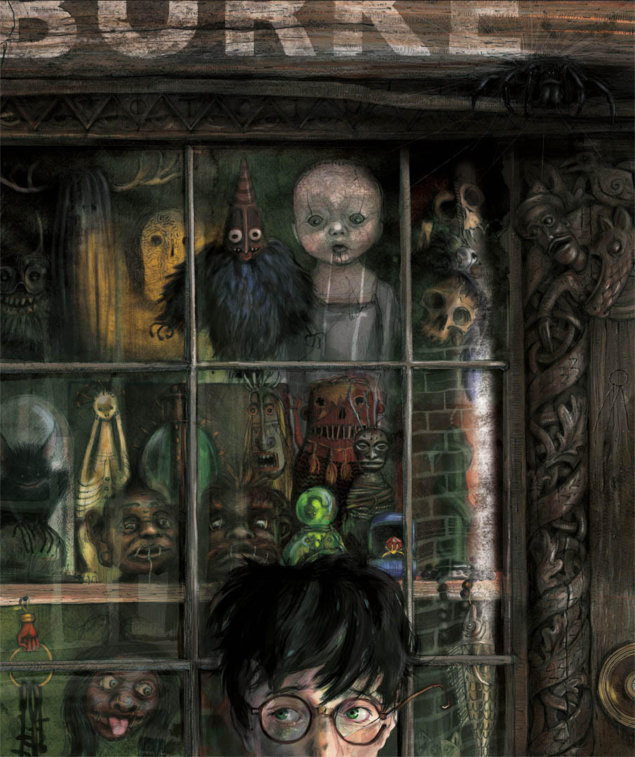 Harry in Knockturn Alley