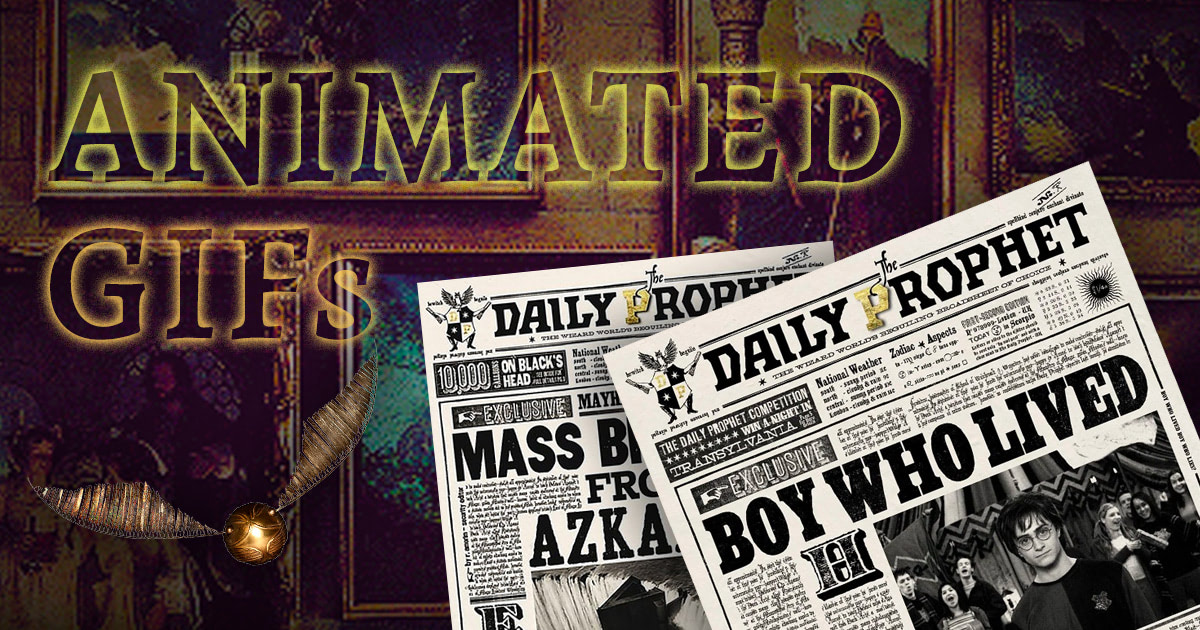 Animated GIFs Harry Potter Fan Zone
