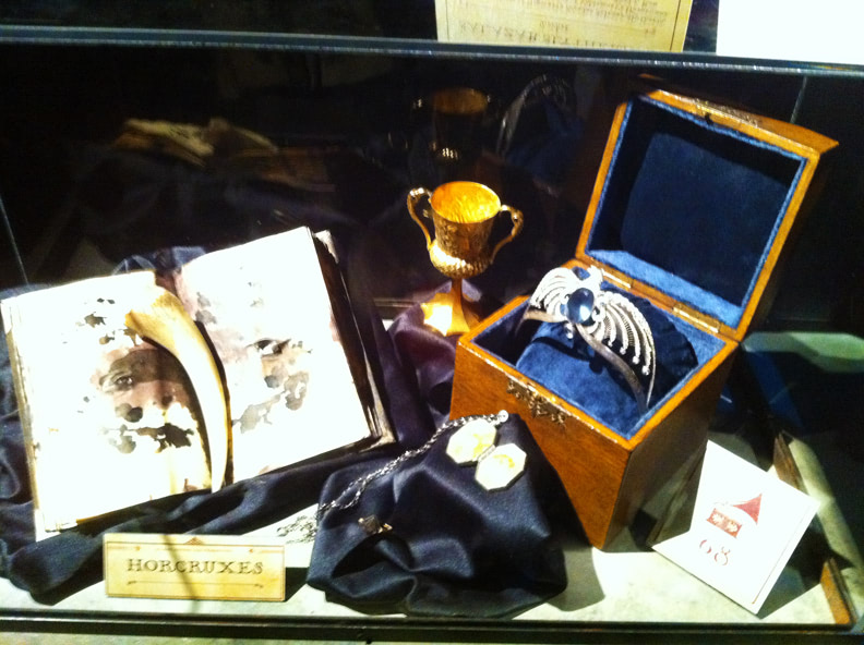 Horcruxes at ‘Harry Potter: The Exhibition’ in Sydney