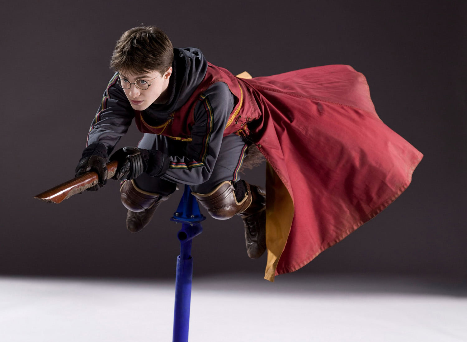 Portrait of Harry Potter in Quidditch robes