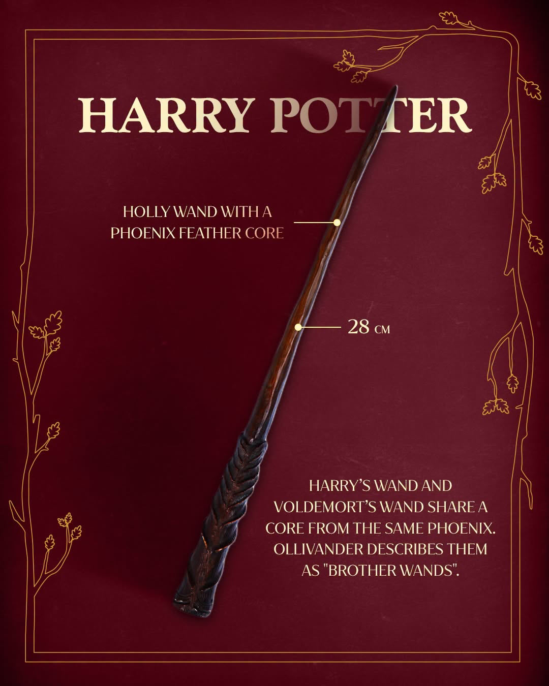 Harry Potter’s wand in the HBO ‘Harry Potter’ TV series