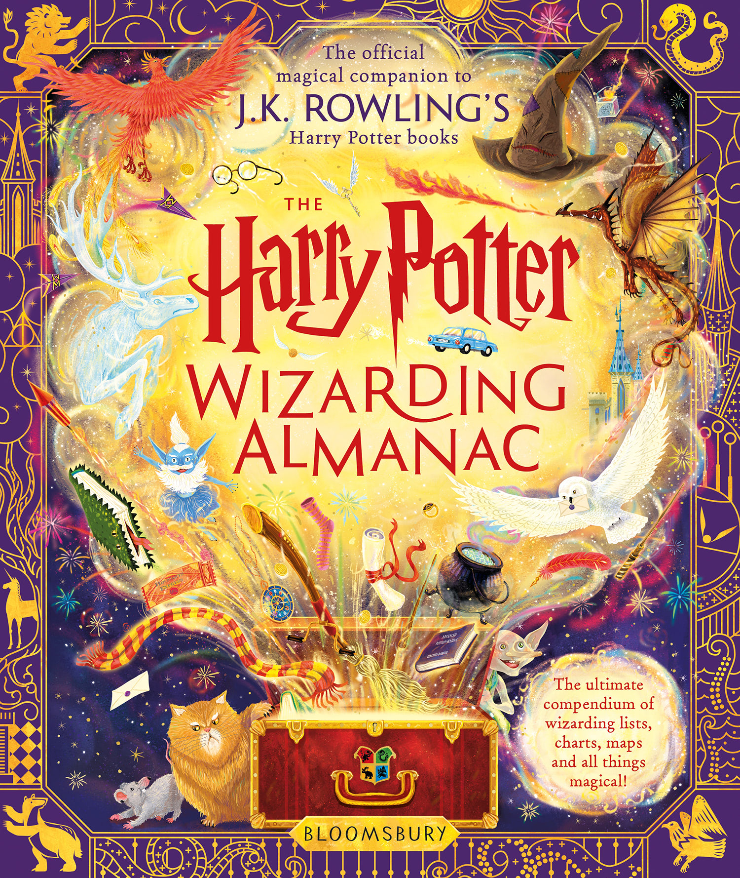 ‘The Harry Potter Wizarding Almanac’ book cover