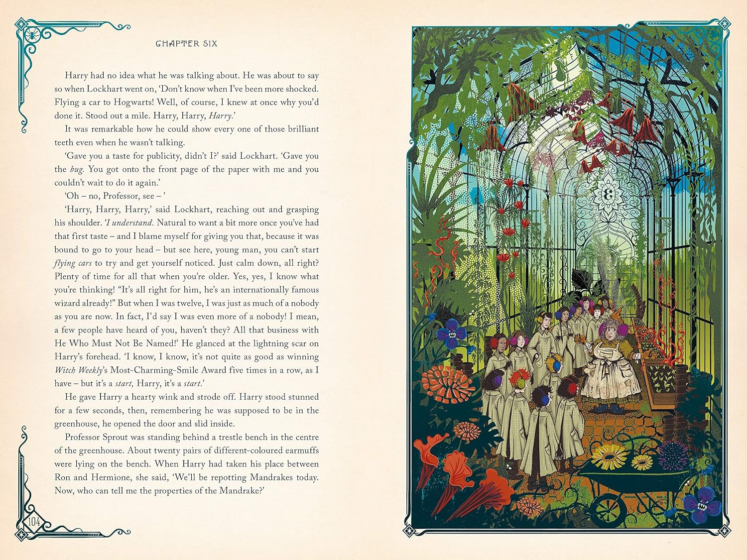 Herbology class (MinaLima illustrated edition)