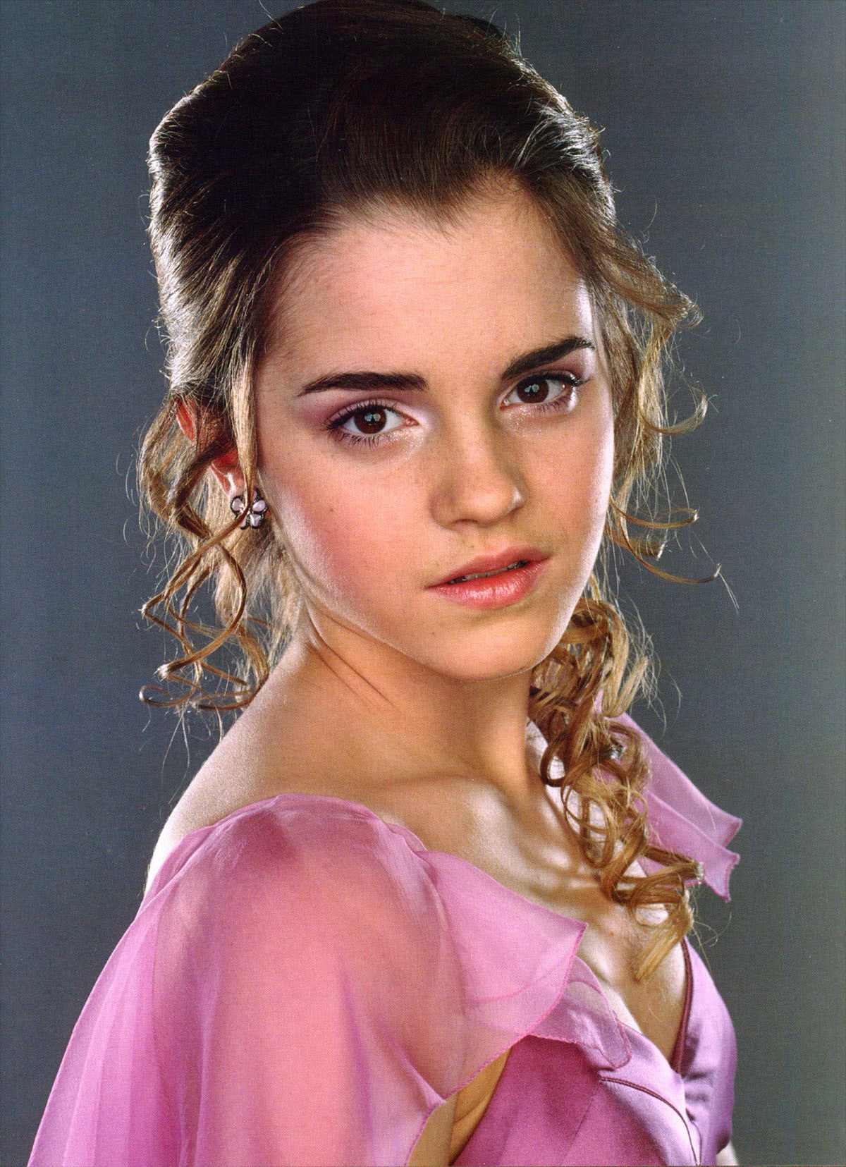 Hermione Granger Yule Ball Portrait Harry Potter Fan Zone Hermione Granger Yule Ball Portrait Harry Potter Fan Zone