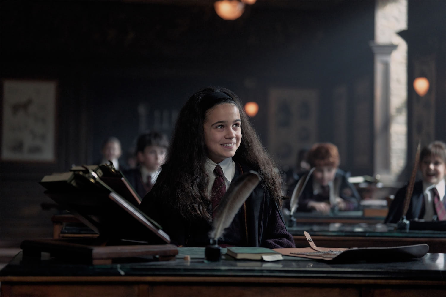 Hermione in class